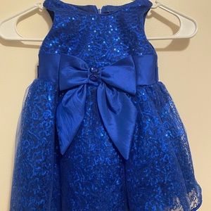 Sweetheart Rose Size 2t Royal Blue Dress